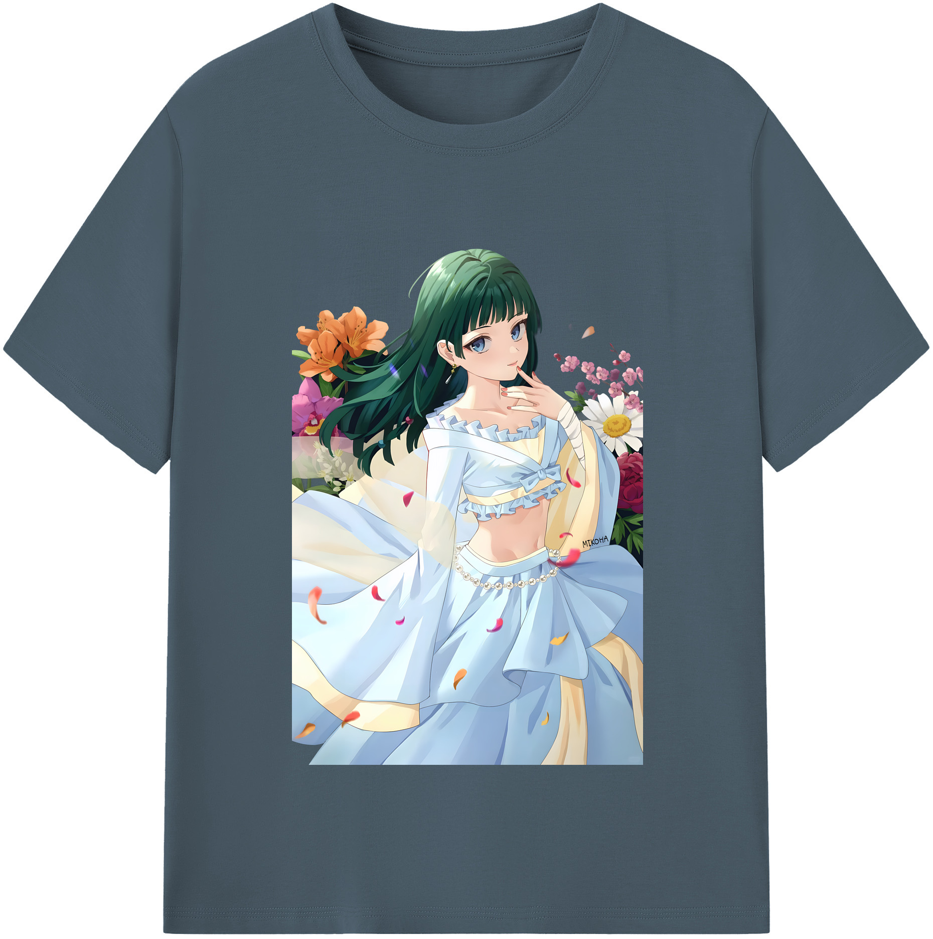 （画像用） 薬屋のひとりごと The Apothecary Diaries 綿100％半袖Tシャツ（フロントプリント）